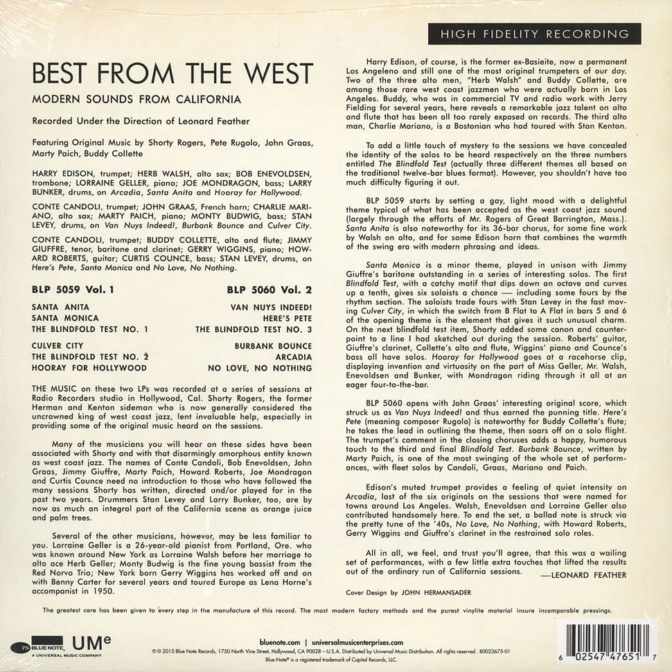 V.A. - Best From The West: Modern Sounds From California