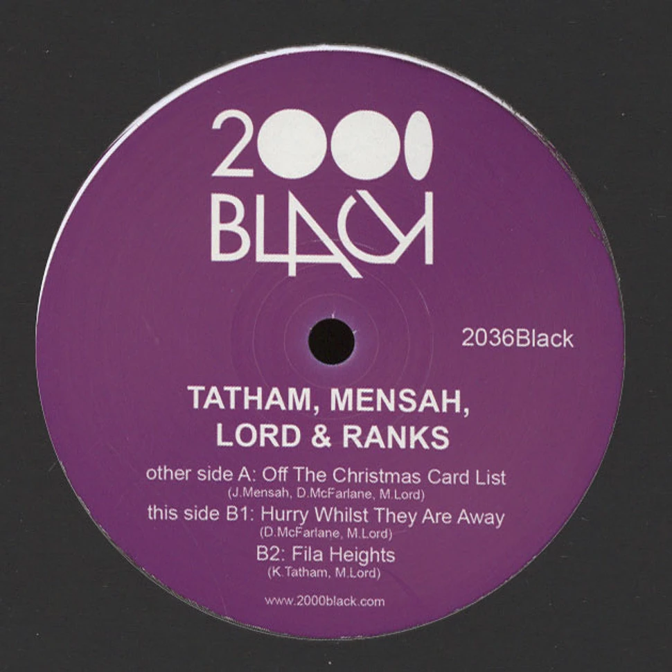Tatham Mensah Lord & Ranks - Off The Christmas Card List
