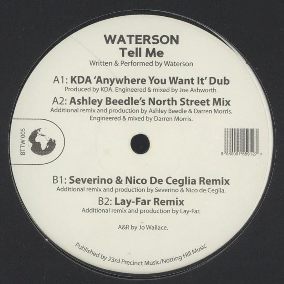Waterson - Tell Me