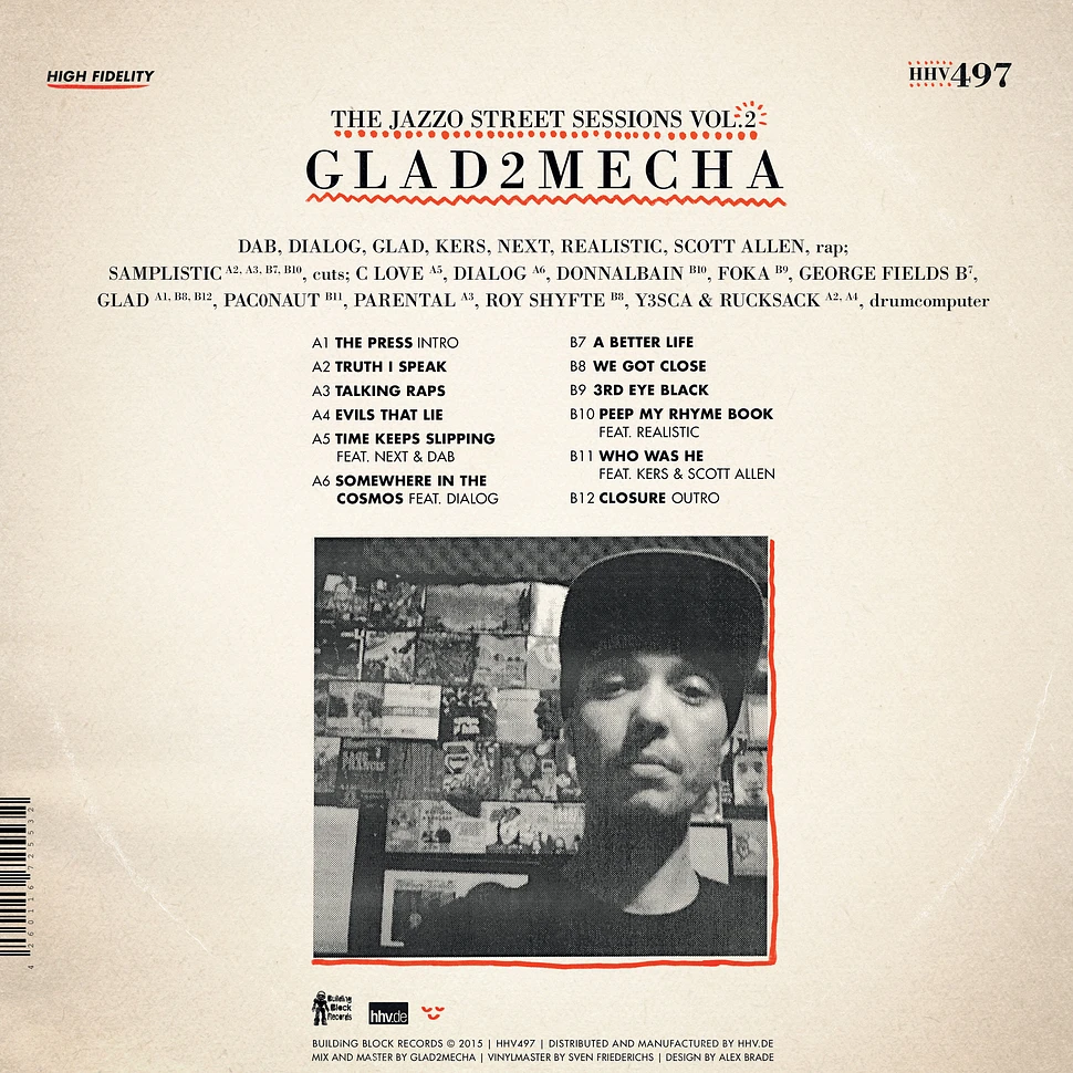 Glad2Mecha - The Jazzo Street Sessions Volume 2