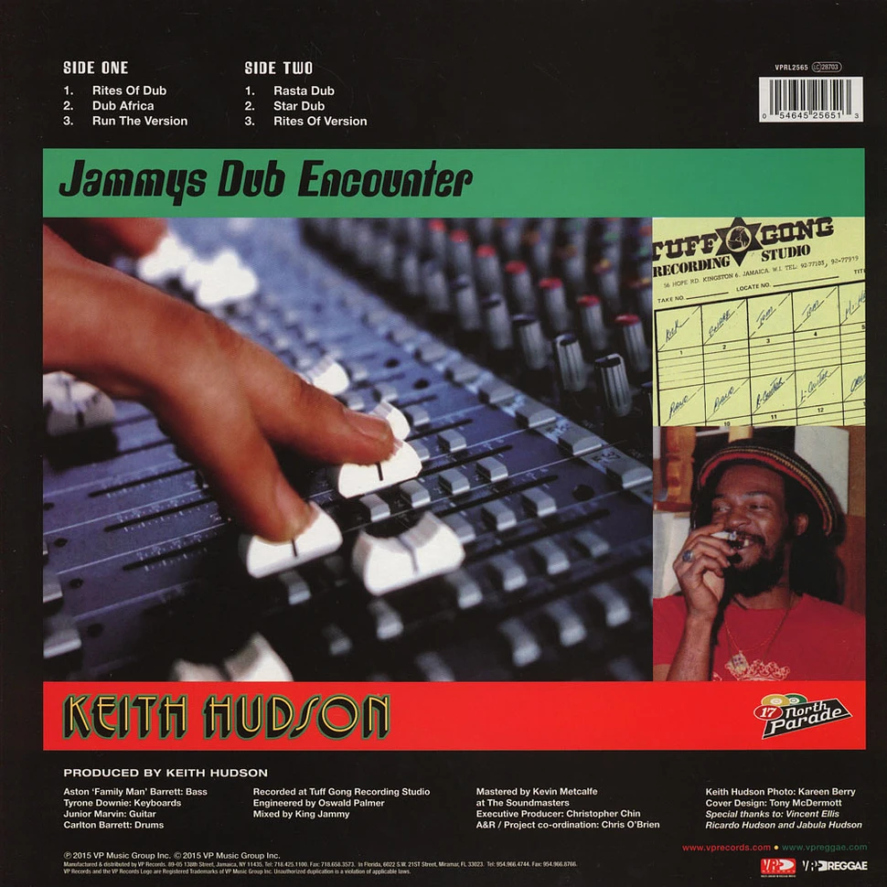 Keith Hudson - Jammys Dub Encounter