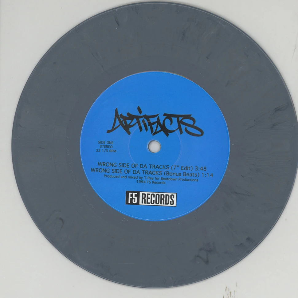 Artifacts - Wrong Side Of Da Tracks Grey Vinyl Edition