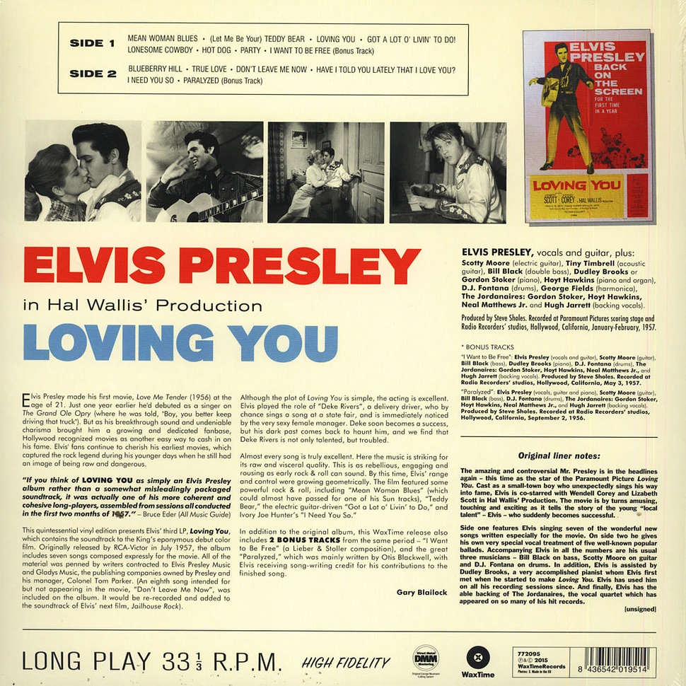 Elvis Presley - Loving You