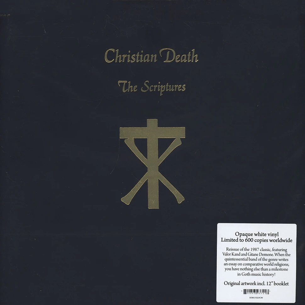 Christian Death - The Scriptures White Vinyl Edition