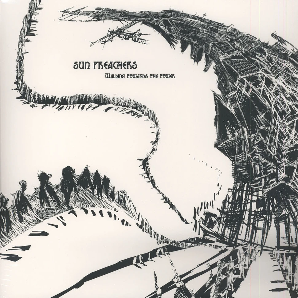 Sun Preachers - Walking Towards The Tower Black Vinyl Edition