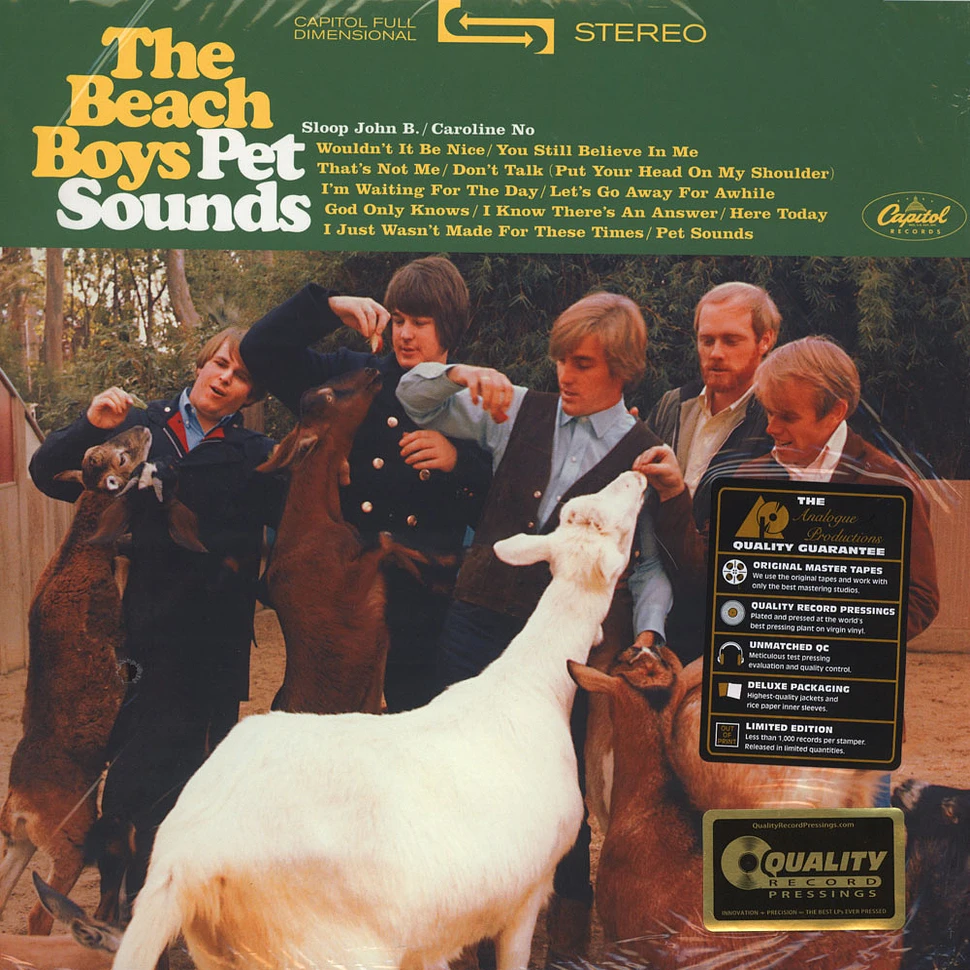 The Beach Boys - Pet Sounds 200g Vinyl Stereo Edition