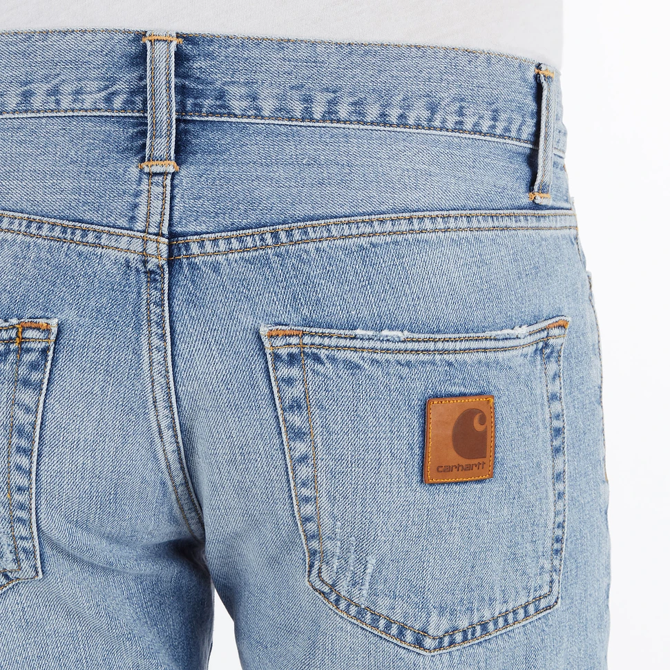 Carhartt WIP - Klondike Short II "Edgewood" Blue Denim, 12 oz