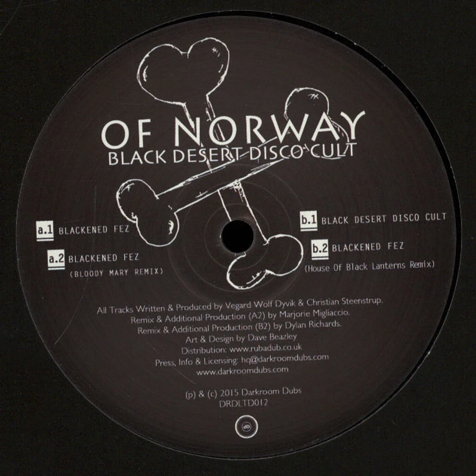 Of Norway - Black Desert Disco Cult