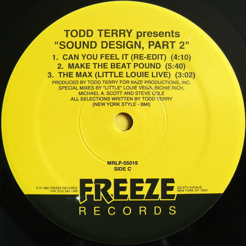 Todd Terry Presents Sound Design - Sound Design Part II