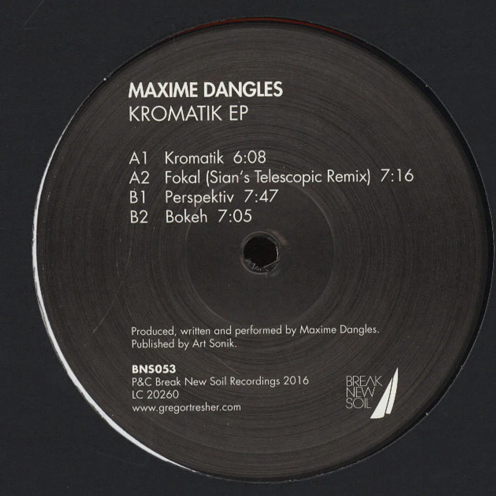 Maxime Dangles - Kromatik EP
