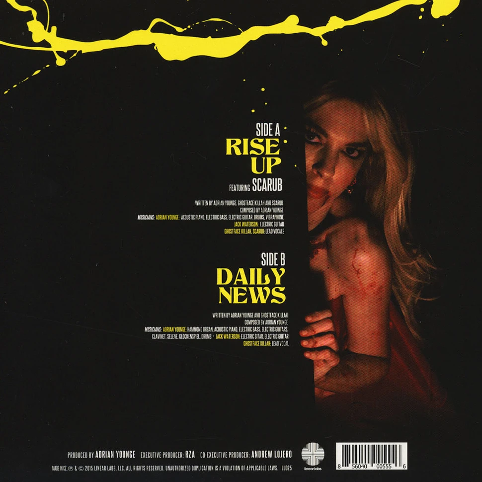 Ghostface Killah & Adrian Younge - Rise Up / Daily News