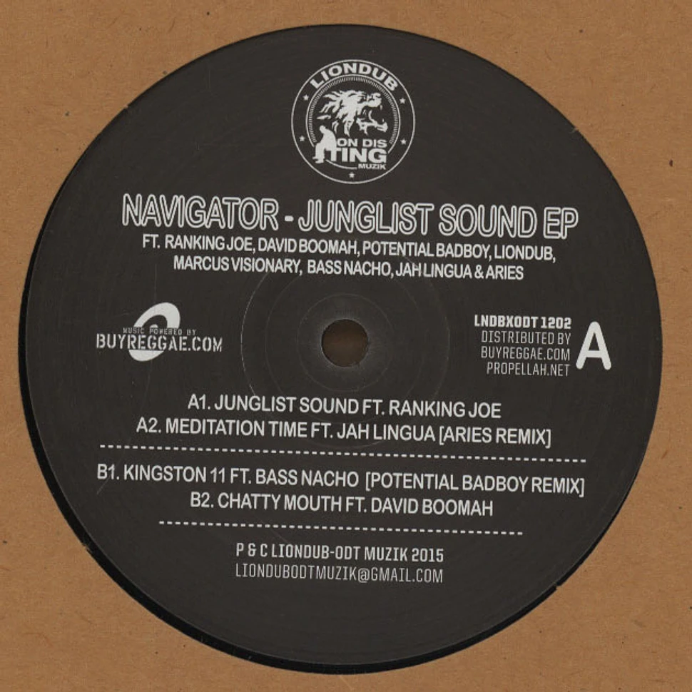 Navigator & Ranking Joe - Junglist Sound