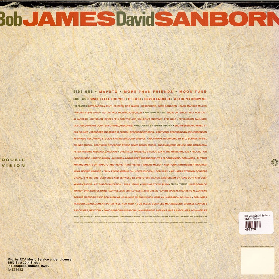 Bob JamesDavid Sanborn - Double Vision