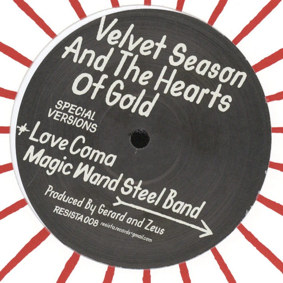 Velvet Season & The Hearts Of Gold - Magic Wand Steel Band / Love Coma