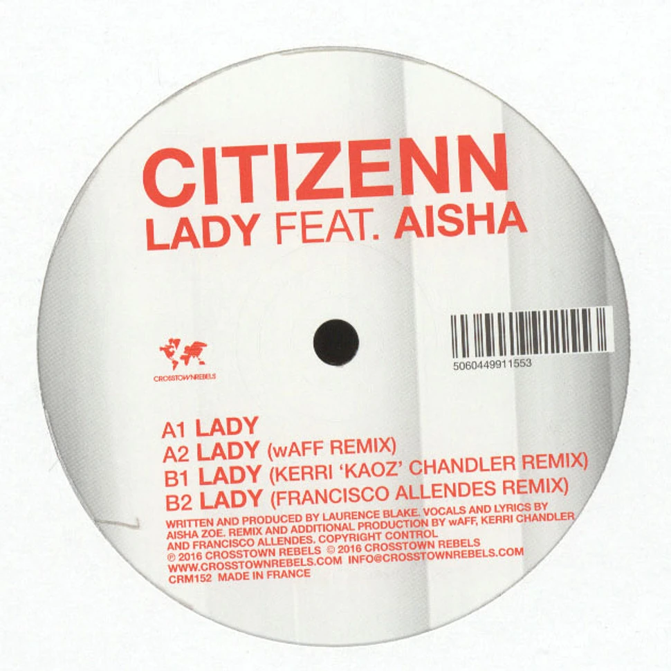 Citizenn - Lady Feat. Aisha