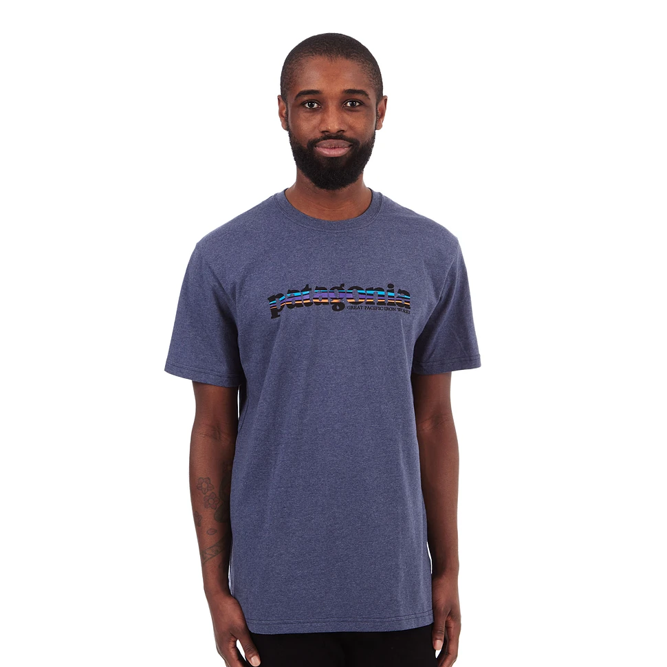 Patagonia - 73 Text Logo Recycled Responsibili-Tee