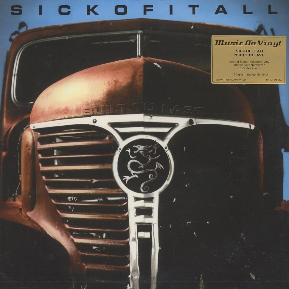Sick Of It All - Built To Last Rust Brown Vinyl Edition
