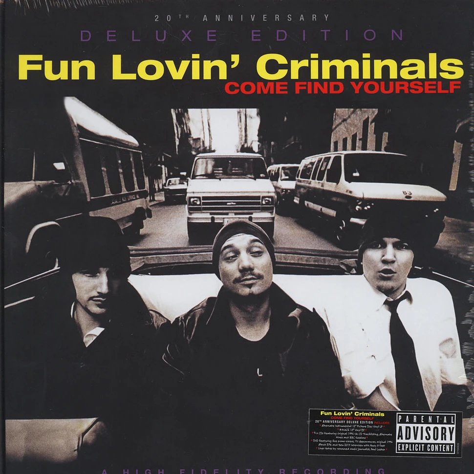 Fun Lovin Criminals - Come Find Yourself 20th Anniversary Edition