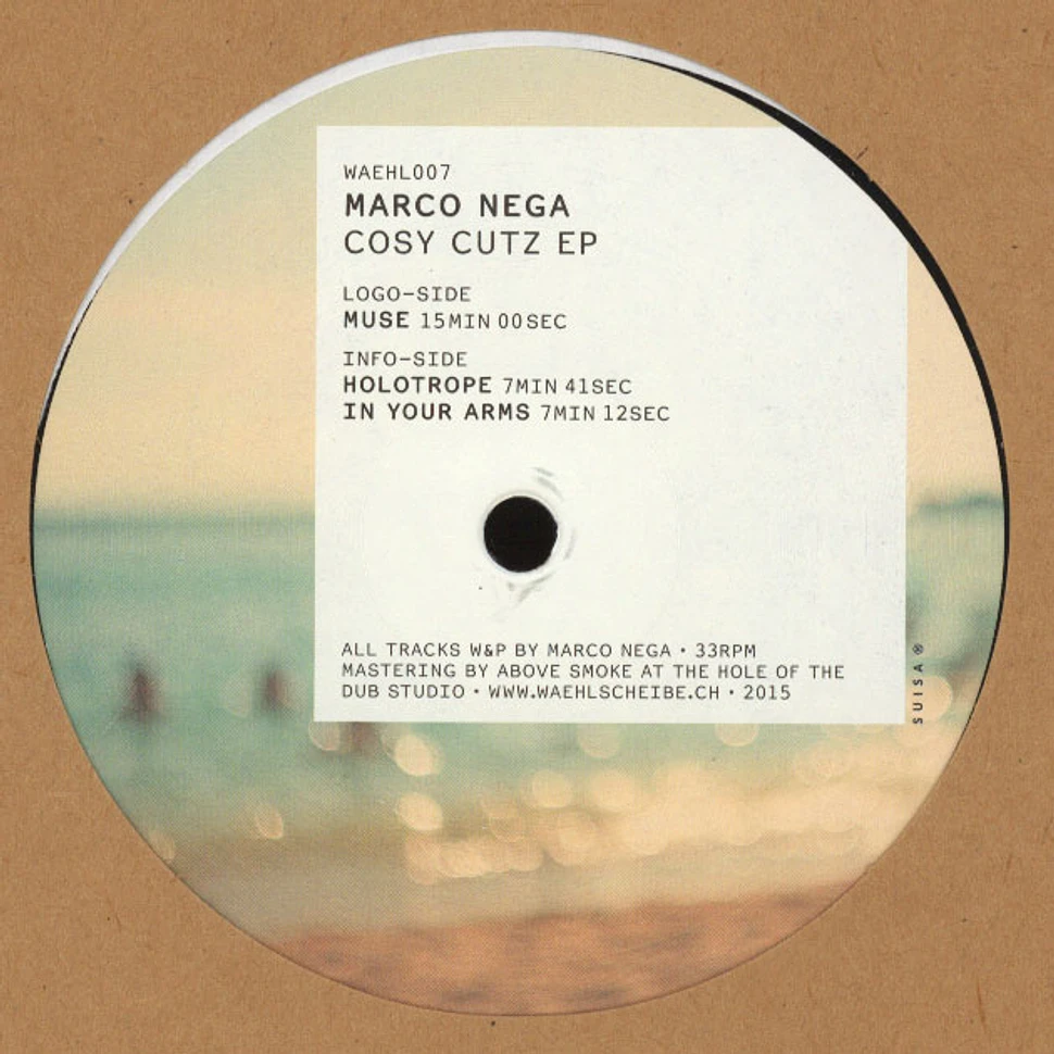 Marco Nega - Cosy Cutz EP