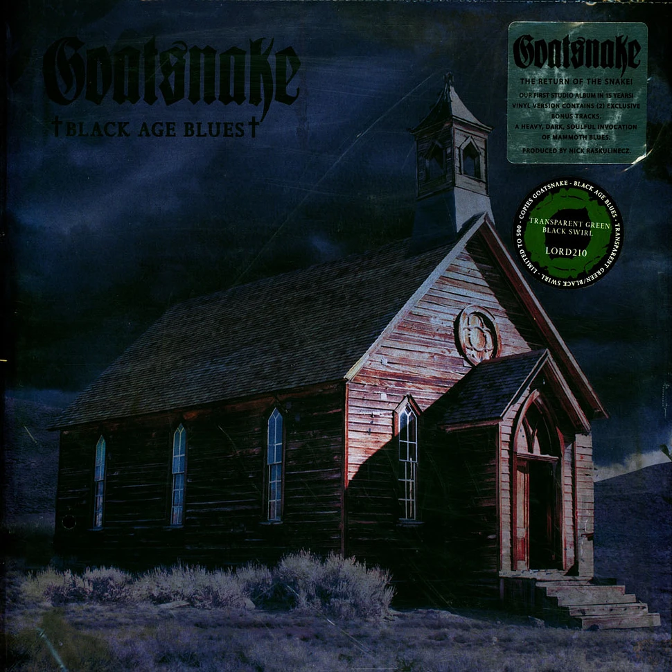 Goatsnake - Black Age Blues Splatter Vinyl Edition