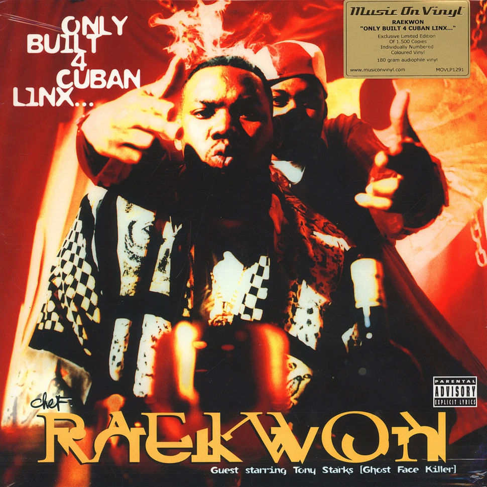 Raekwon - Only Built 4 Cuban Linx Gold / Red Vinyl Edition
