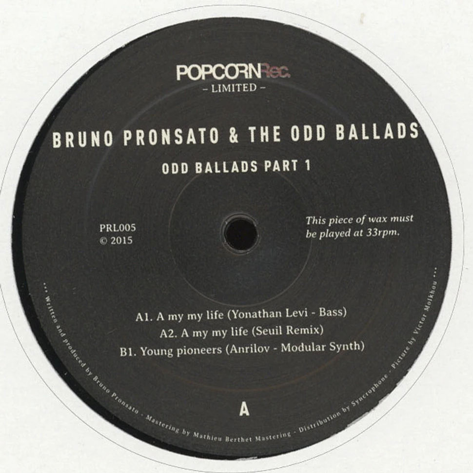 Bruno Pronsato & The Odds Ballads - Odd Ballads Part 1