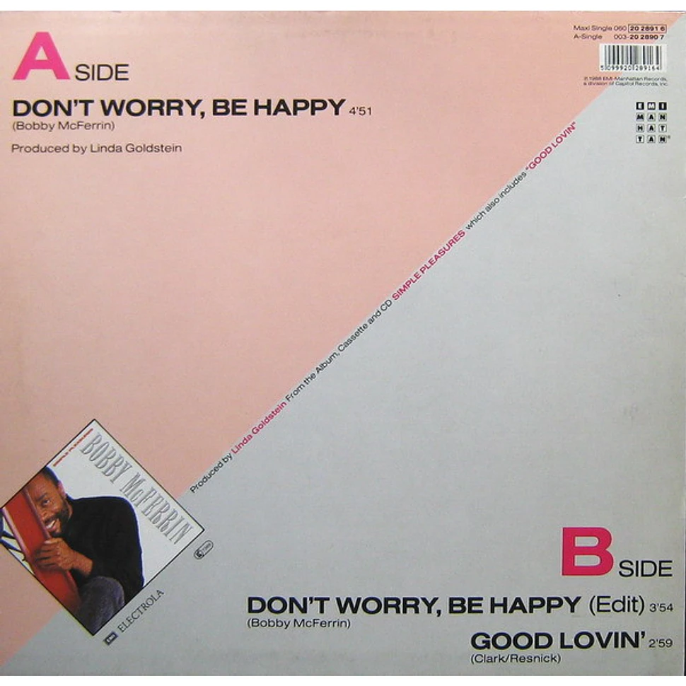 Bobby McFerrin - Don't Worry, Be Happy