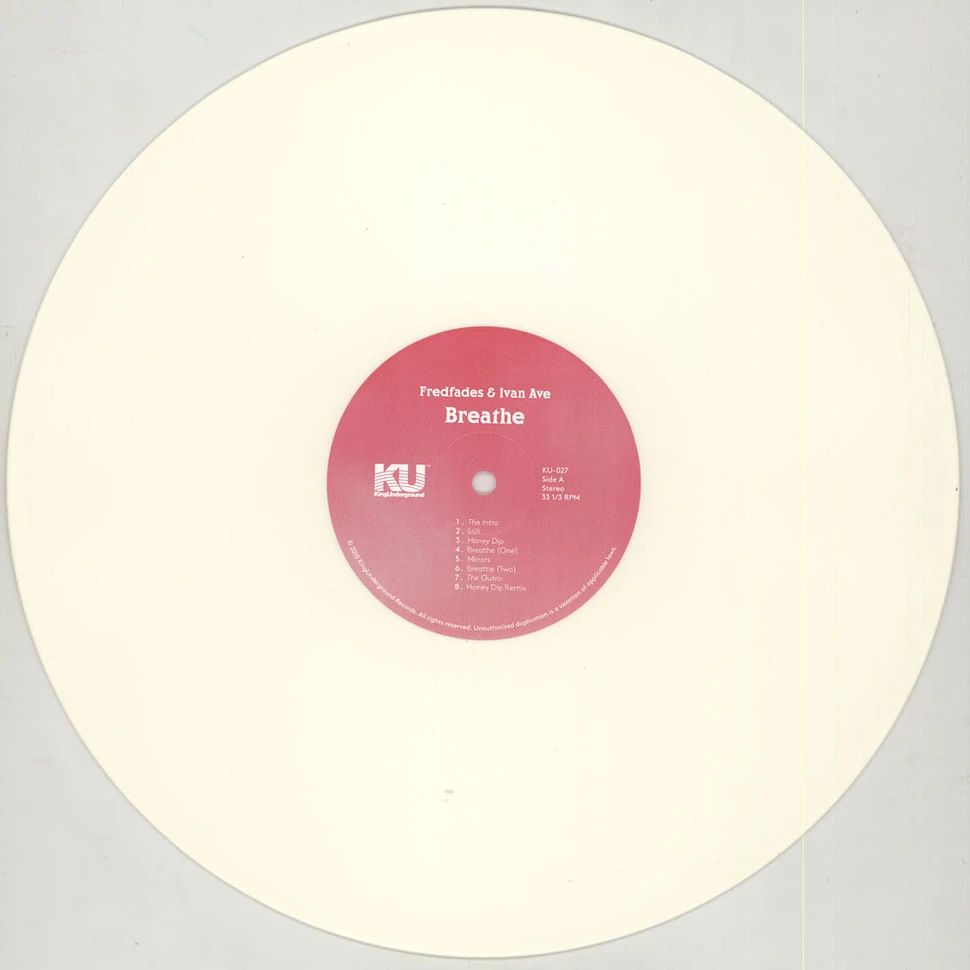 Fredfades & Ivan Ave - Breathe White Vinyl Edition