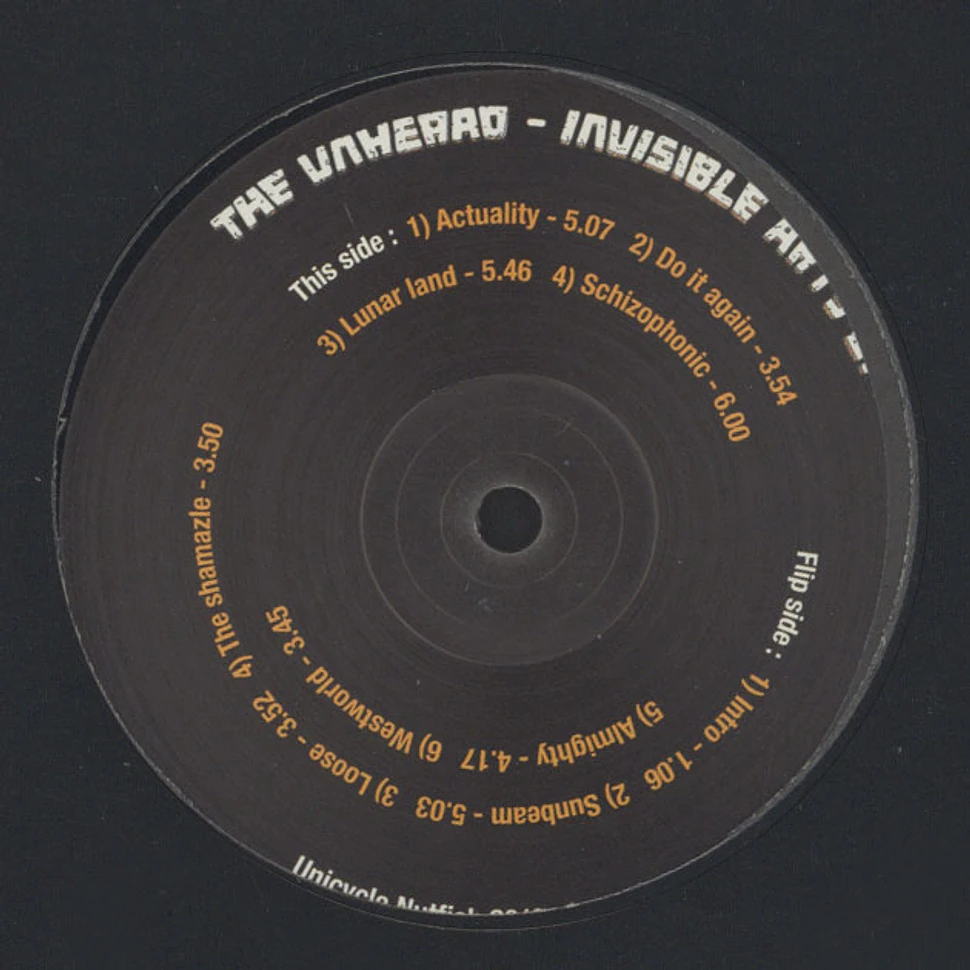 The Unheard - Invisible Arts EP