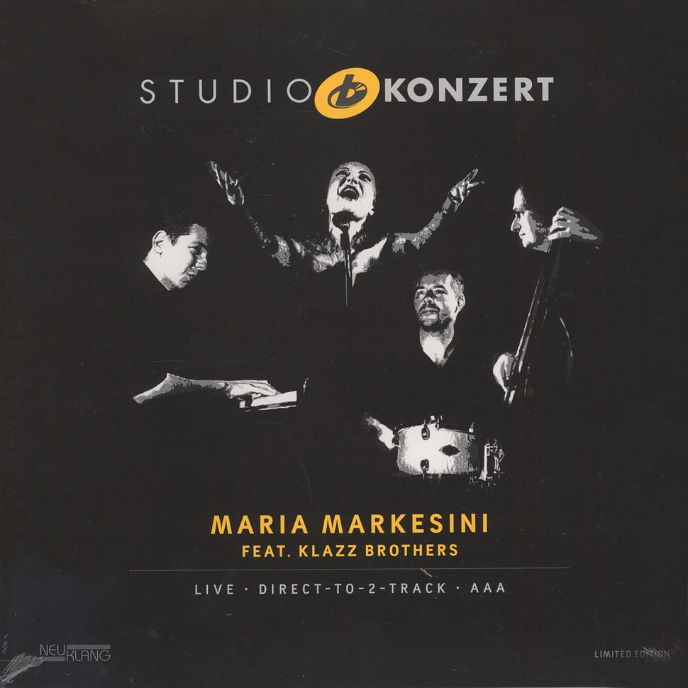 Maria Markesini & Klazz Brothers - Studio Konzert