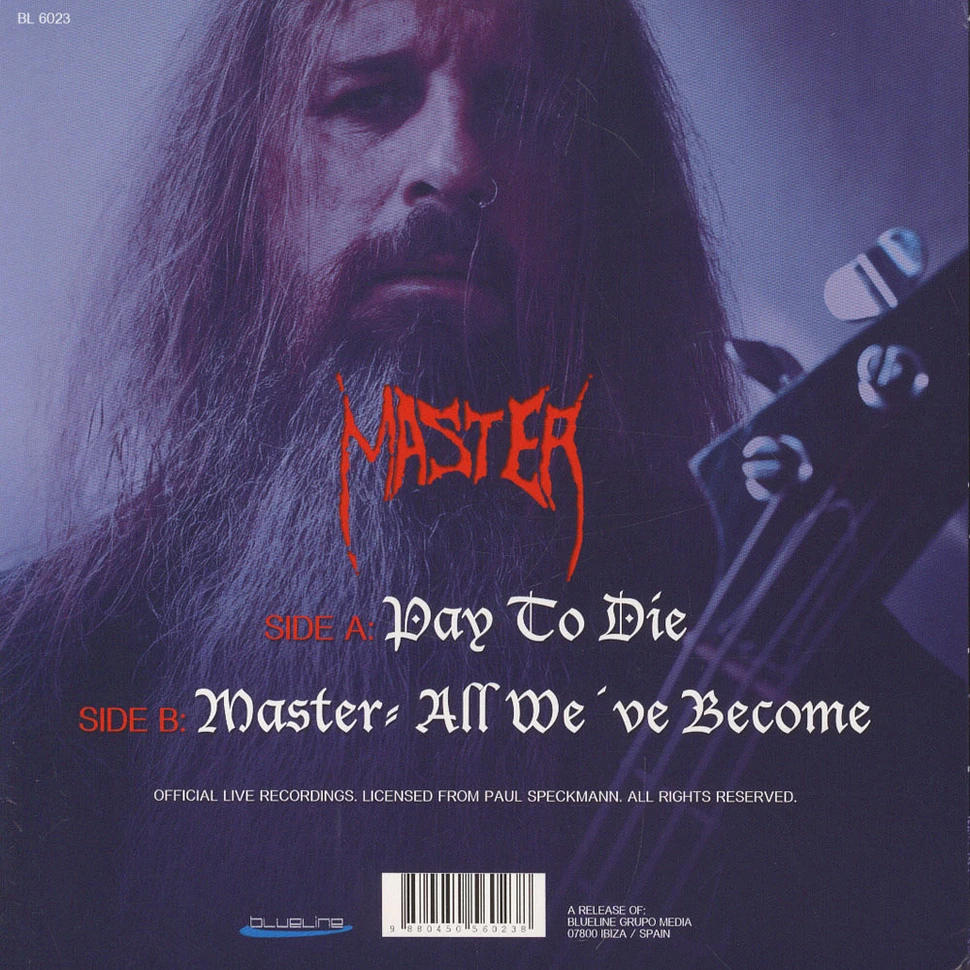 Master - Pay To Die