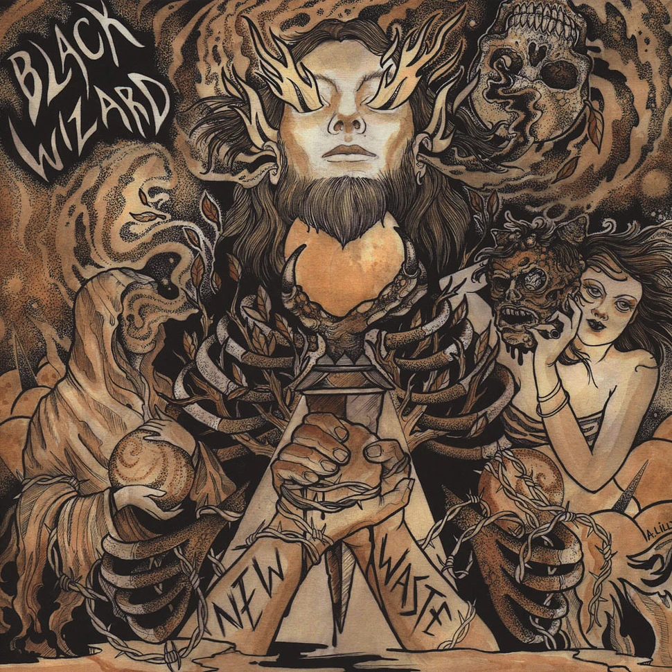 Black Wizard - New Waste Colored Vinyl Edition