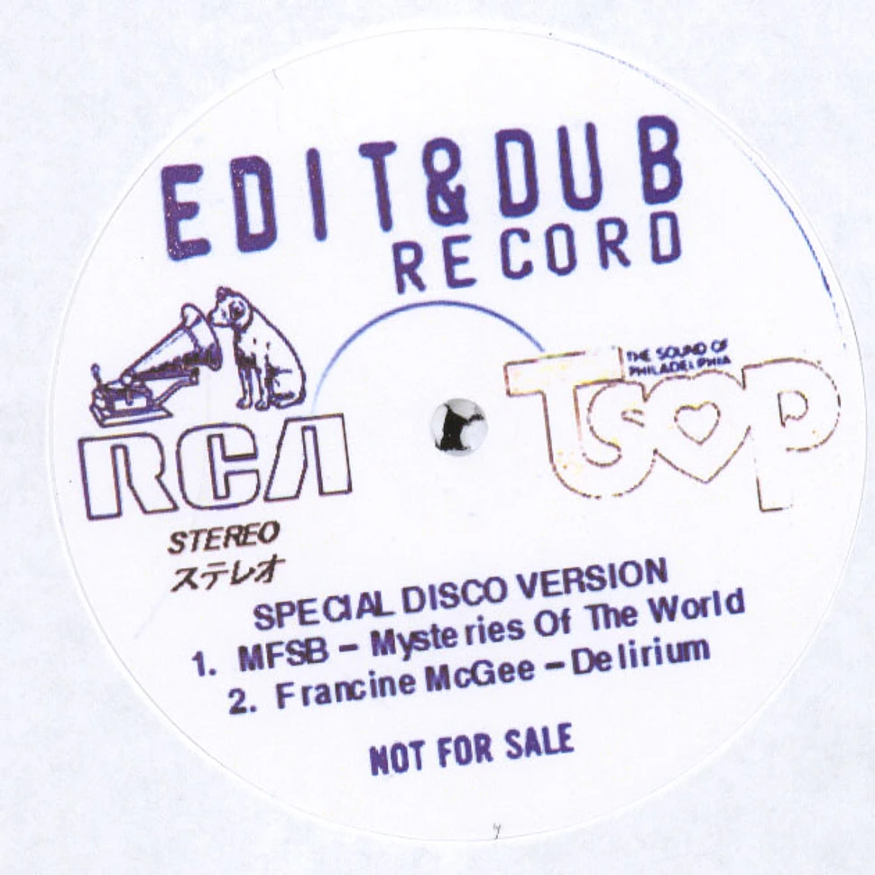 Edit & Dub - NYC 1980 (MFSB & Francine McGee)