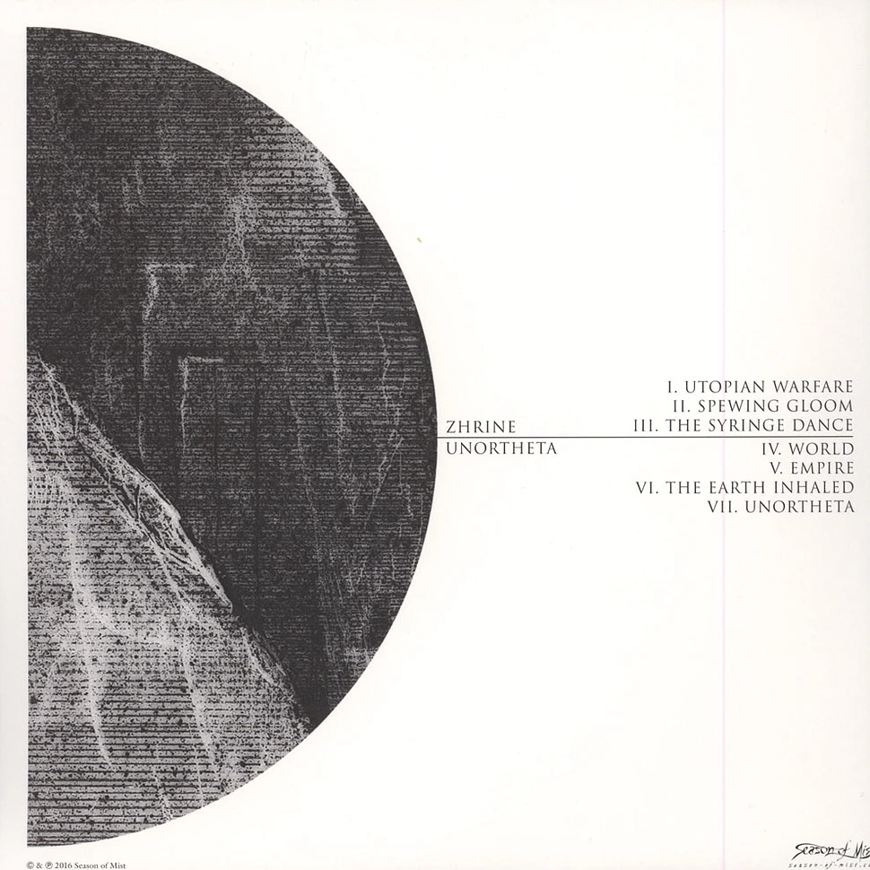 Zhrine - Unortheta Black Vinyl Edition