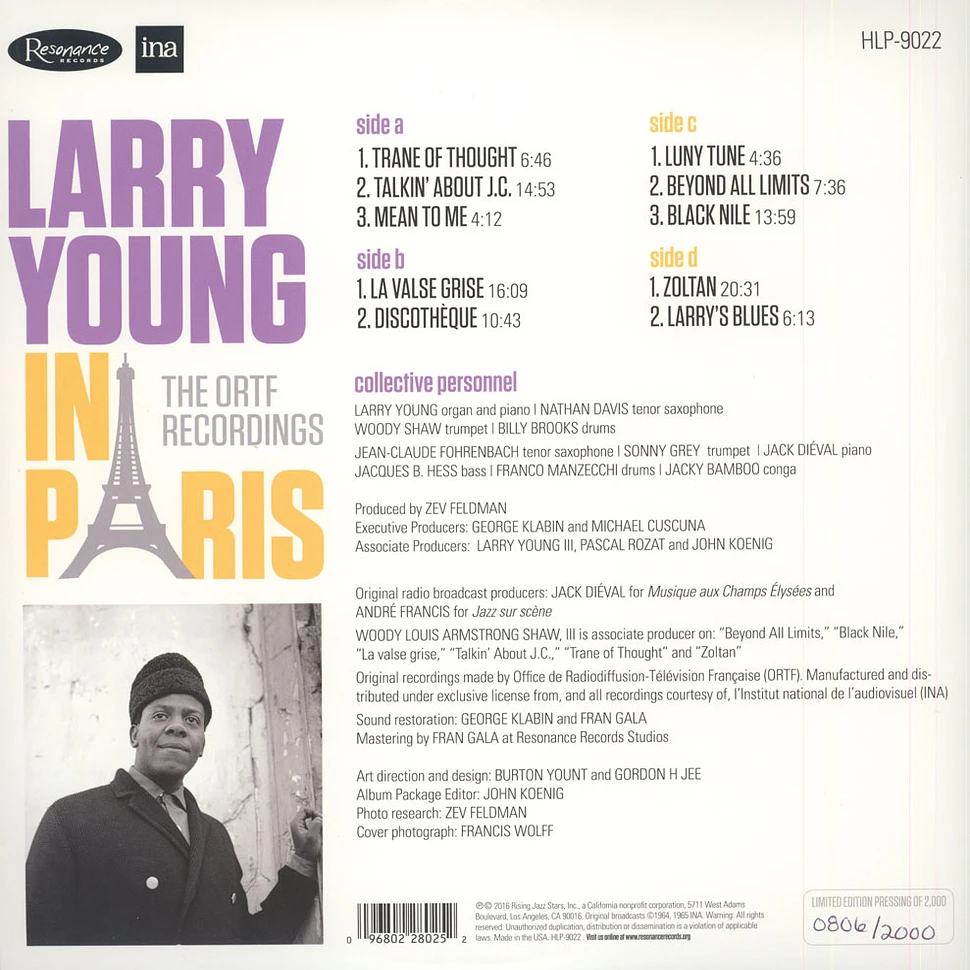 Larry Young - In Paris
