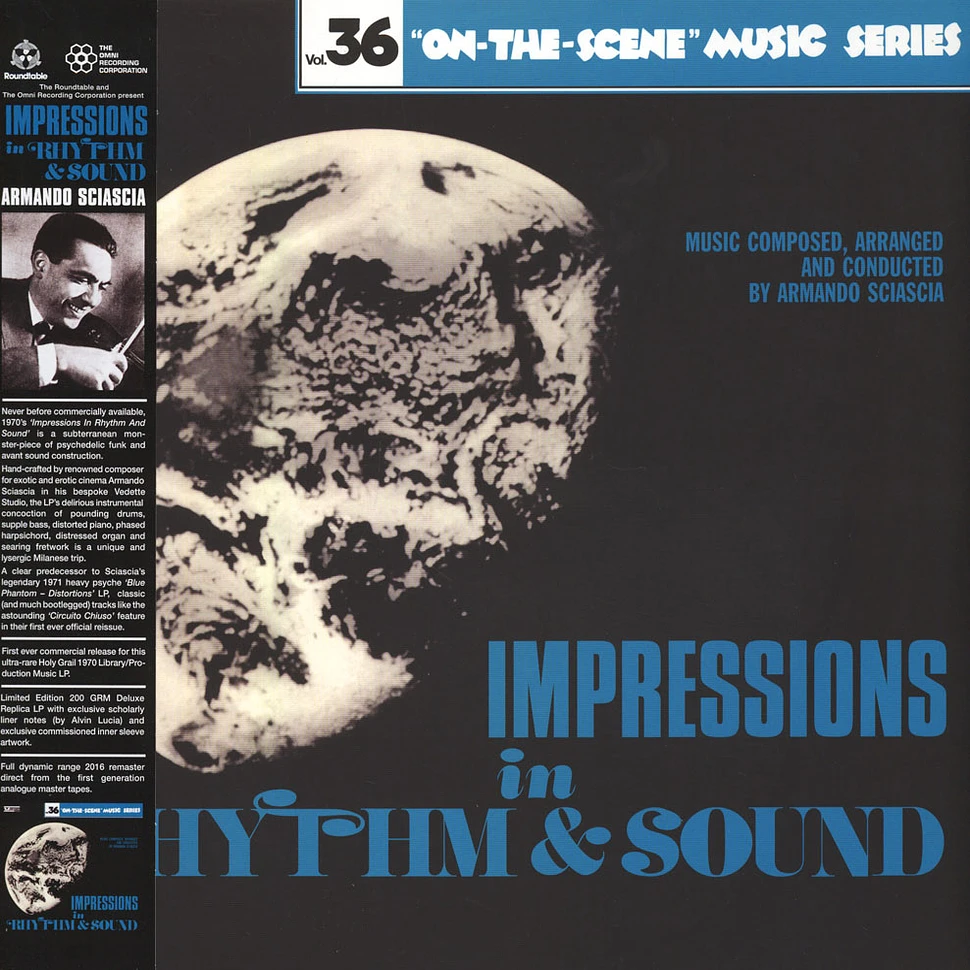 Armando Sciascia - Impressions In Rhythm And Sound Interspatial Black Vinyl Edition