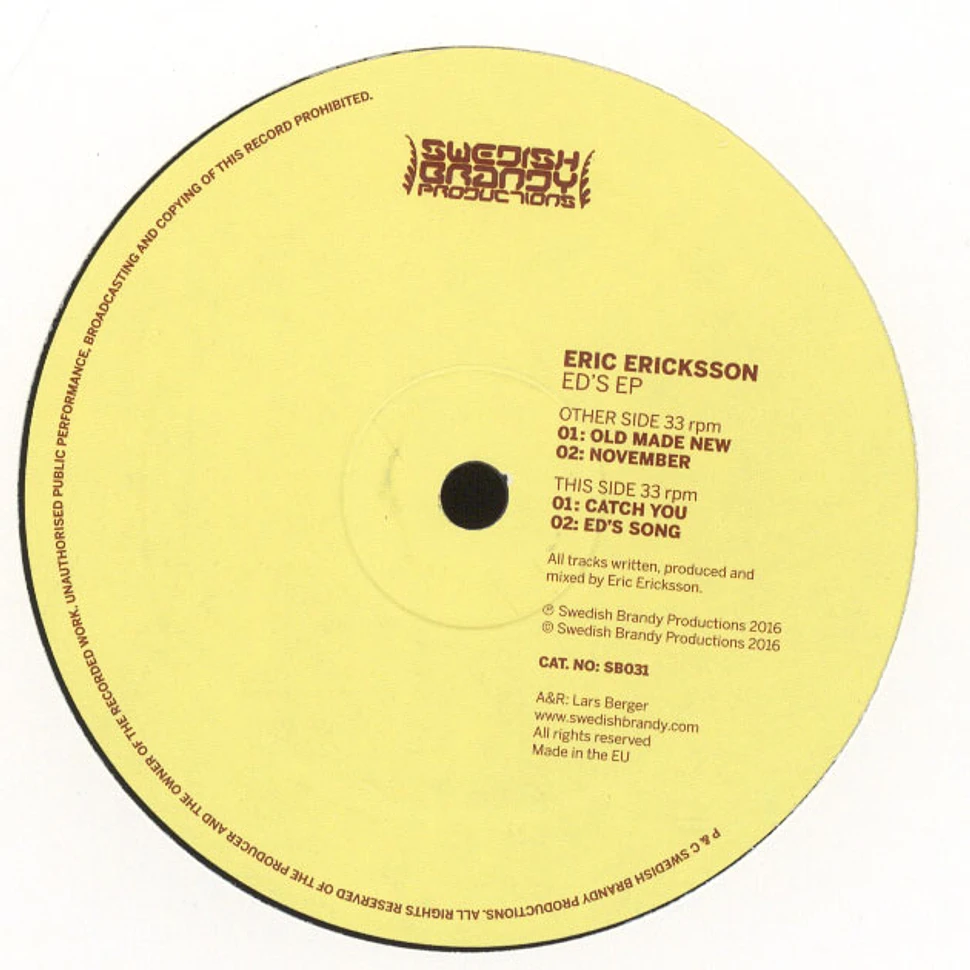 Eric Ericksson - Ed's EP