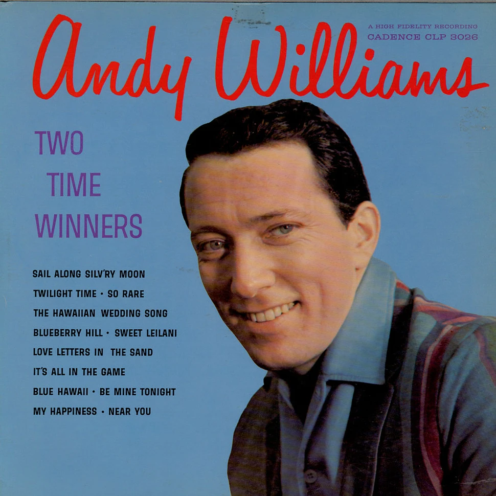 Andy Williams - Two Time Winners