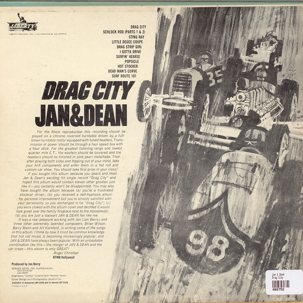 Jan & Dean - Drag City