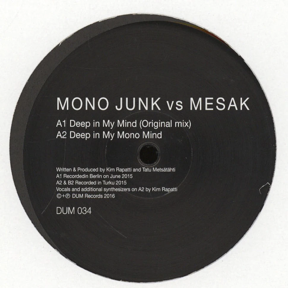 Mono Junk Vs. Mesak - Deep In My Mind