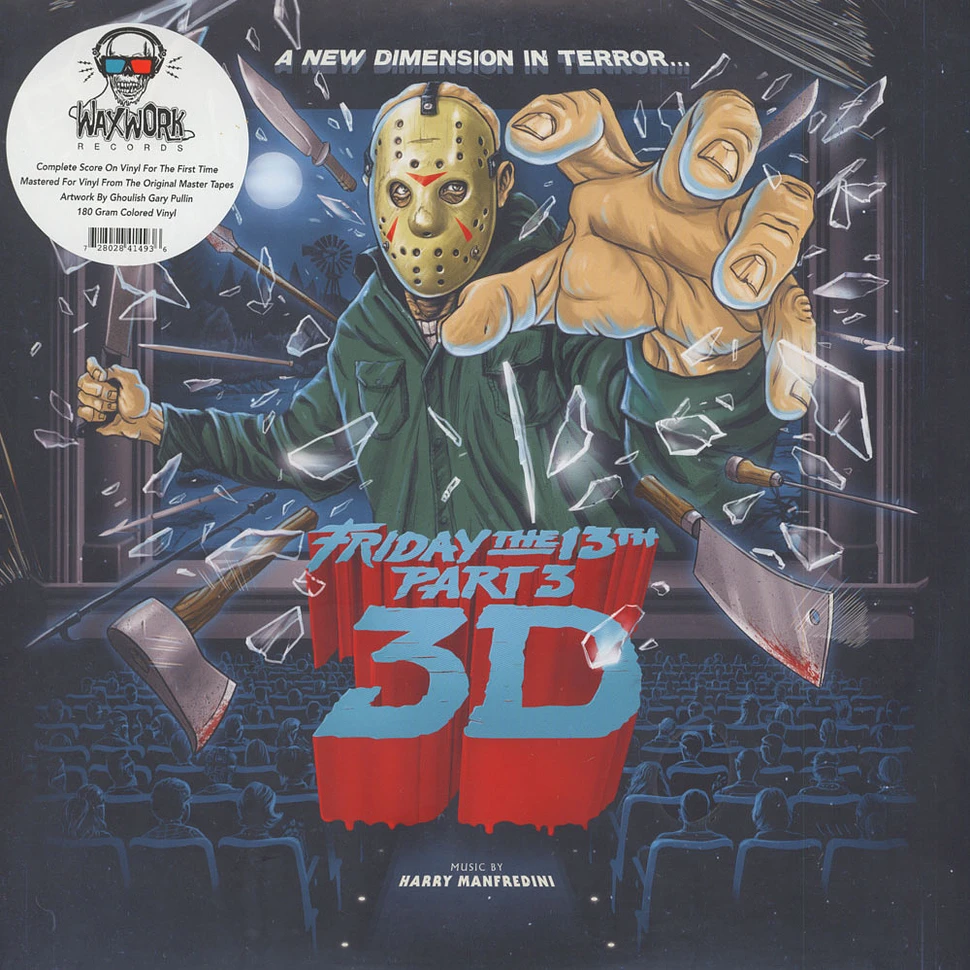 Harry Manfredini - OST Friday The 13th Part 3 Blood Splatter Vinyl Edition