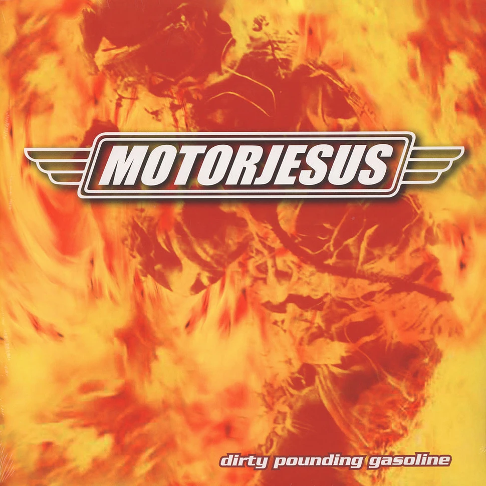 Motorjesus - Dirty Pounding Gasoline (Lim. Marbled Flames Vinyl)