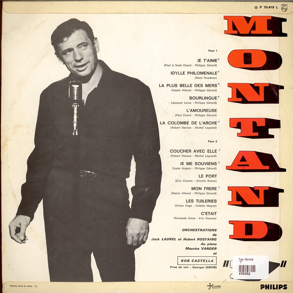 Yves Montand - "7"