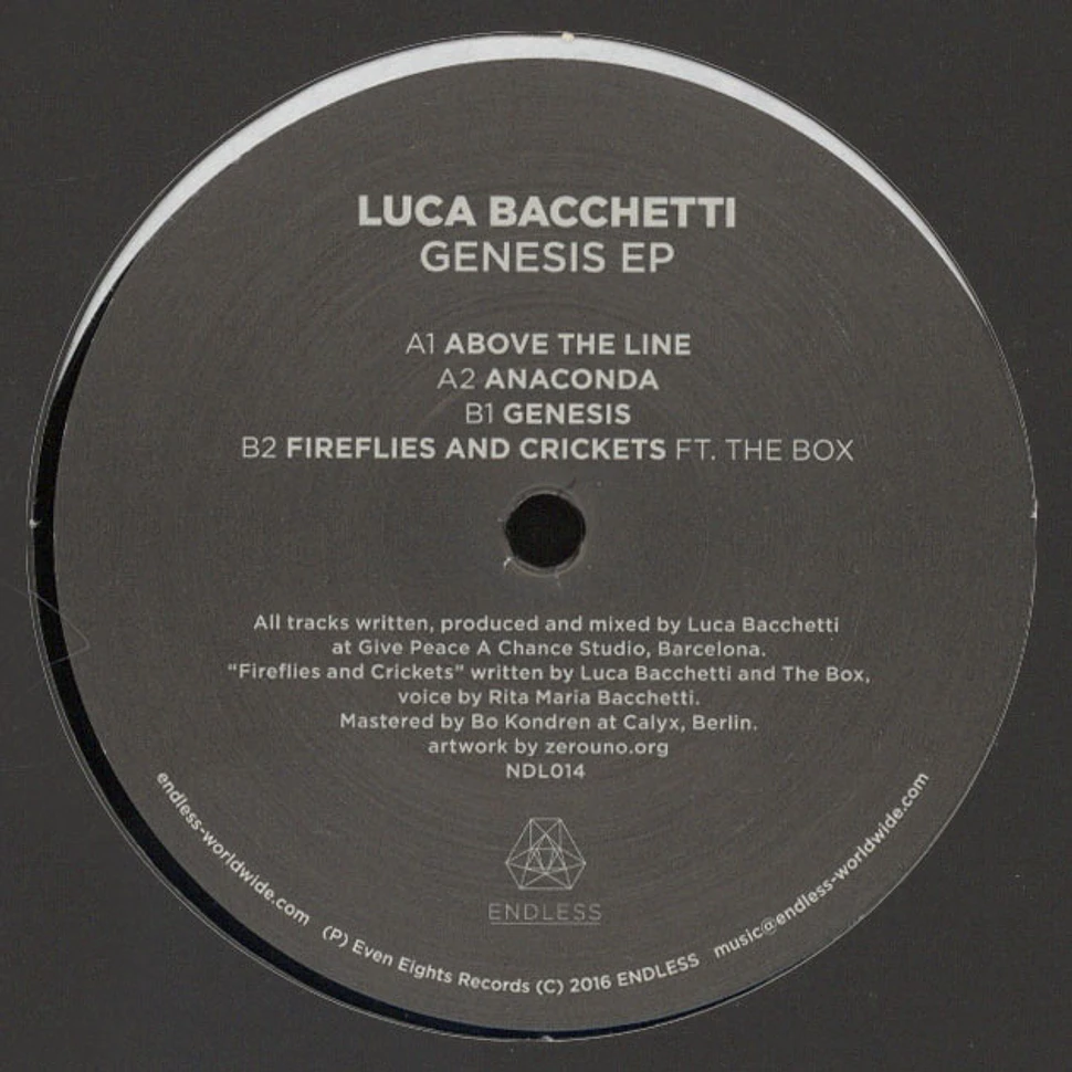 Luca Bacchetti - Genesis EP