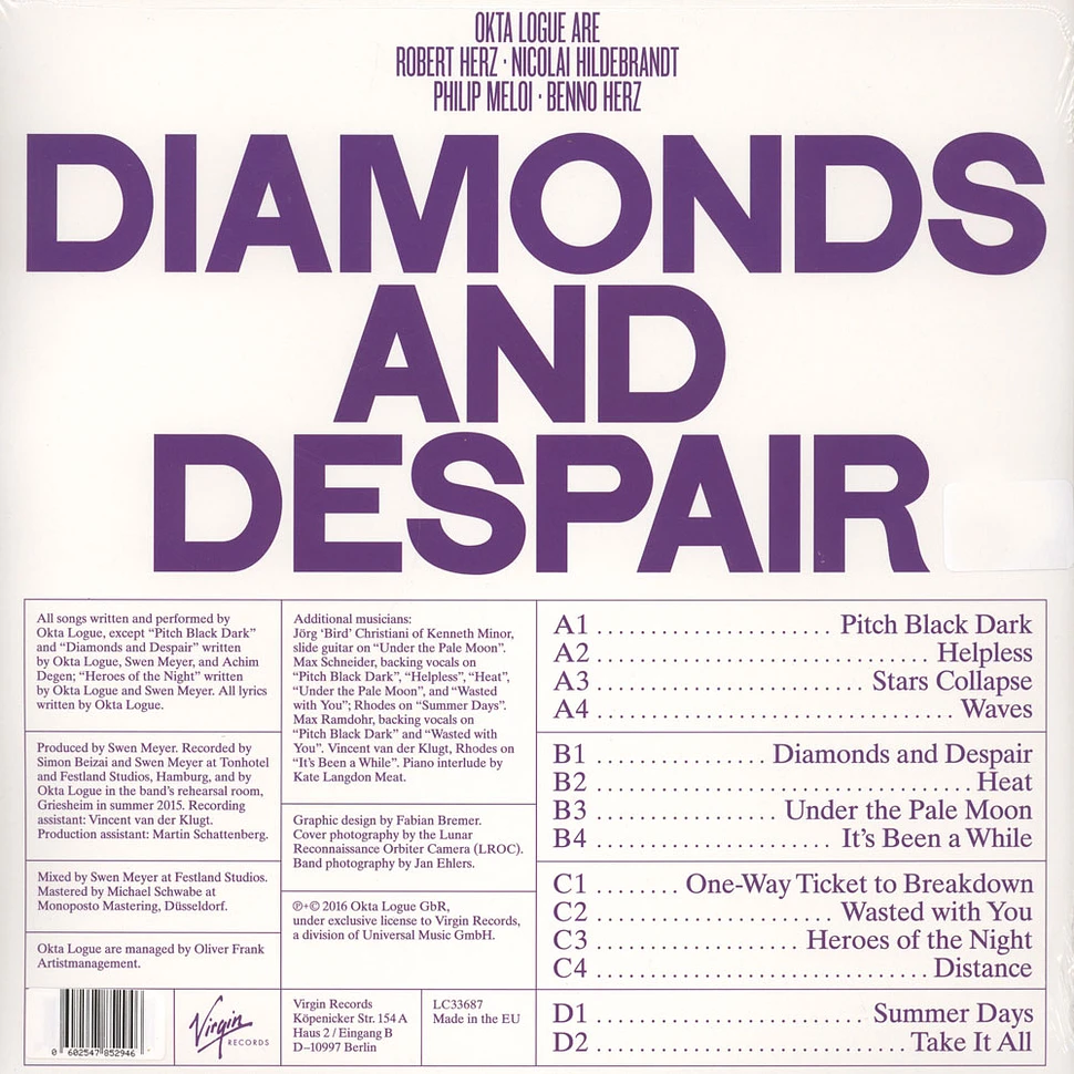 Okta Logue - Diamonds & Despair