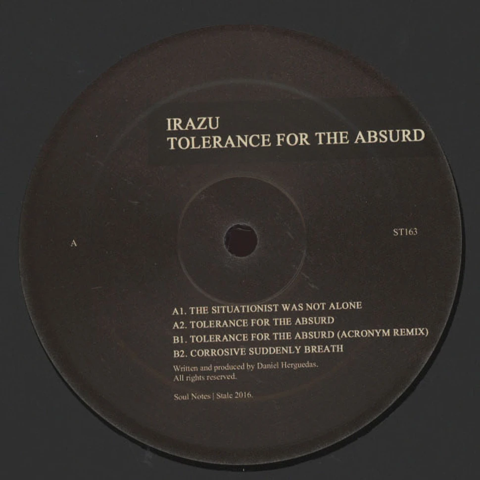 Irazu - Tolerance For The Absurd