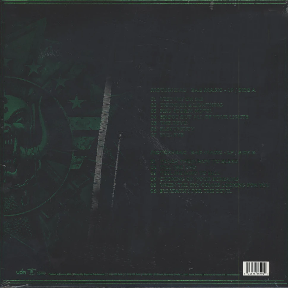 Motörhead - Bad Magic Green Vinyl Edition