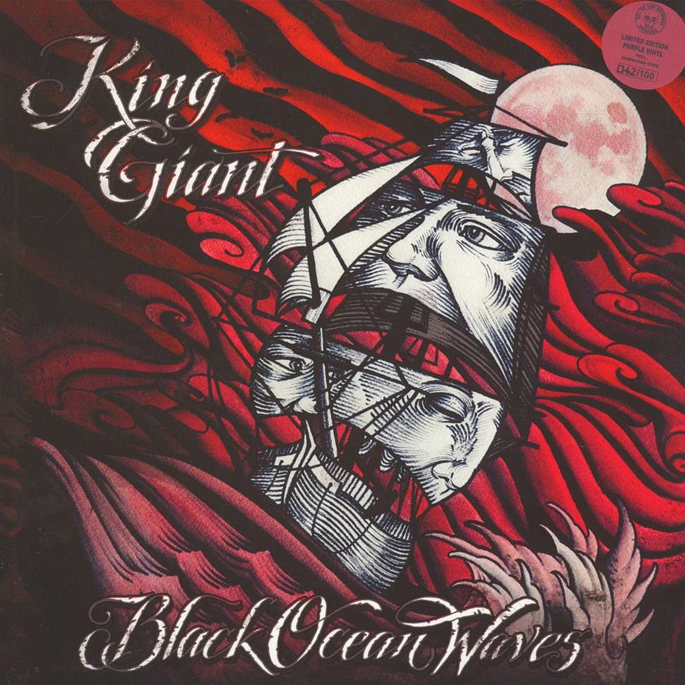 King Giant - Black Ocean Waves Purple Vinyl Edition