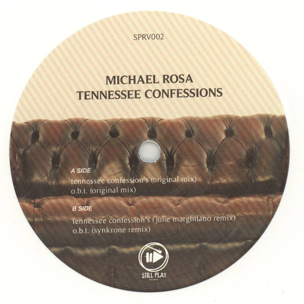 Michael Rosa - Tennessee Confessions