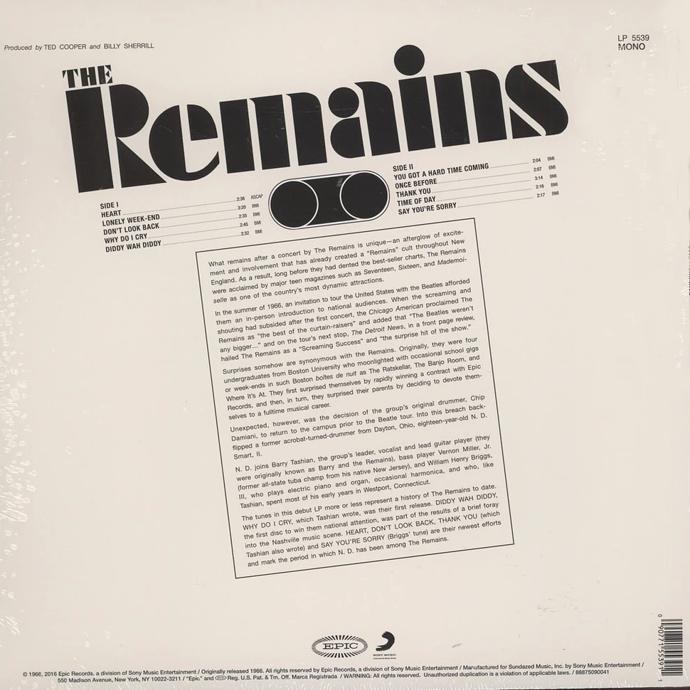 The Remains - The Remains